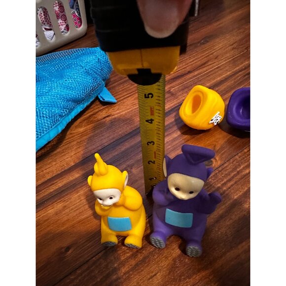 Teletubbies Vtg Mega Bloks INDOOR Play Mat and blocks 24” RARE 1999 Noo-no READ - Picture 16 of 16